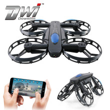 DWI Dowellin WiFi Self Timer Selfie Drone WiFi Unmanned Aerial Vehicle with 720P HD Camera